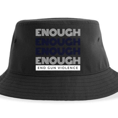 Uvalde Stop Gun Violence Enough End Gun Violence Sustainable Bucket Hat