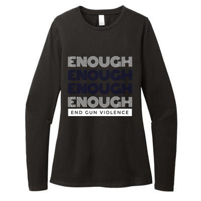 Uvalde Stop Gun Violence Enough End Gun Violence Womens CVC Long Sleeve Shirt