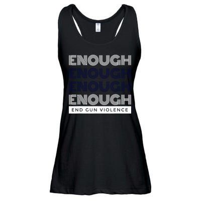 Uvalde Stop Gun Violence Enough End Gun Violence Ladies Essential Flowy Tank