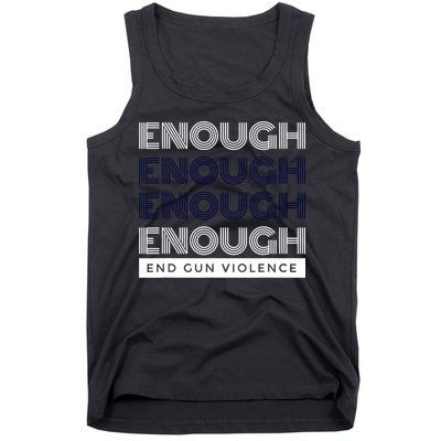 Uvalde Stop Gun Violence Enough End Gun Violence Tank Top
