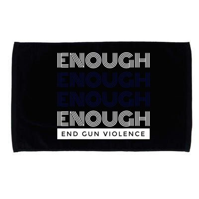 Uvalde Stop Gun Violence Enough End Gun Violence Microfiber Hand Towel