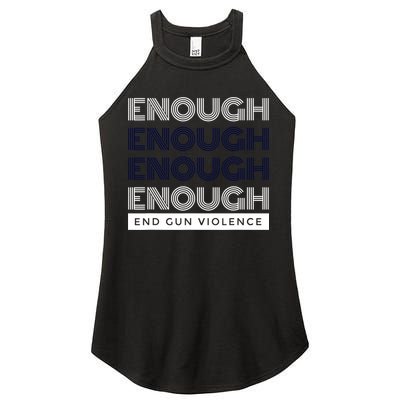 Uvalde Stop Gun Violence Enough End Gun Violence Women's Perfect Tri Rocker Tank