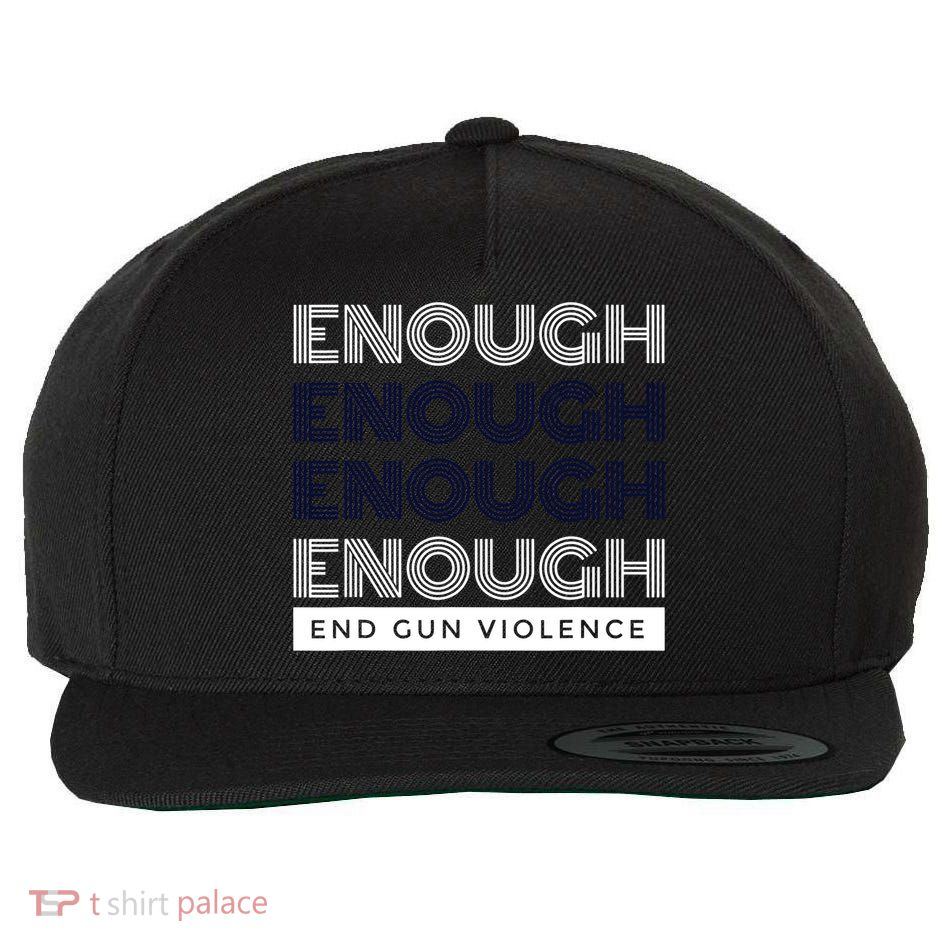 Uvalde Stop Gun Violence Enough End Gun Violence Wool Snapback Cap