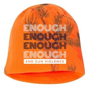 Uvalde Stop Gun Violence Enough End Gun Violence Kati - Camo Knit Beanie