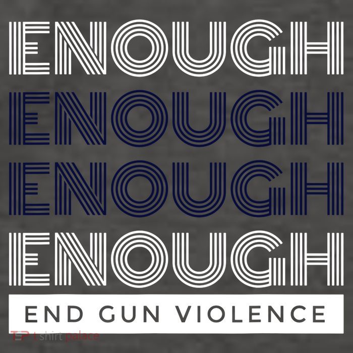 Uvalde Stop Gun Violence Enough End Gun Violence Vector Backpack