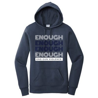 Uvalde Stop Gun Violence Enough End Gun Violence Women's Pullover Hoodie