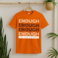 Uvalde Stop Gun Violence Enough End Gun Violence T-Shirt