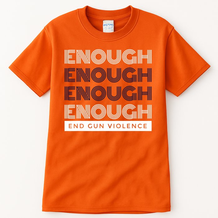 Uvalde Stop Gun Violence Enough End Gun Violence Tall T-Shirt