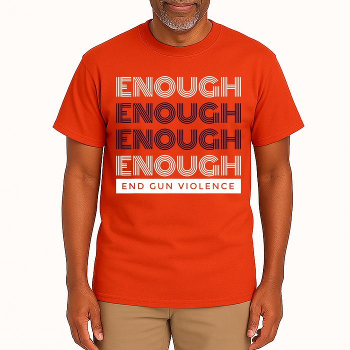 Uvalde Stop Gun Violence Enough End Gun Violence Tall T-Shirt
