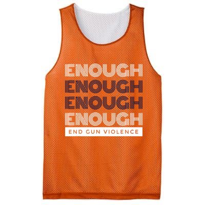 Uvalde Stop Gun Violence Enough End Gun Violence Mesh Reversible Basketball Jersey Tank
