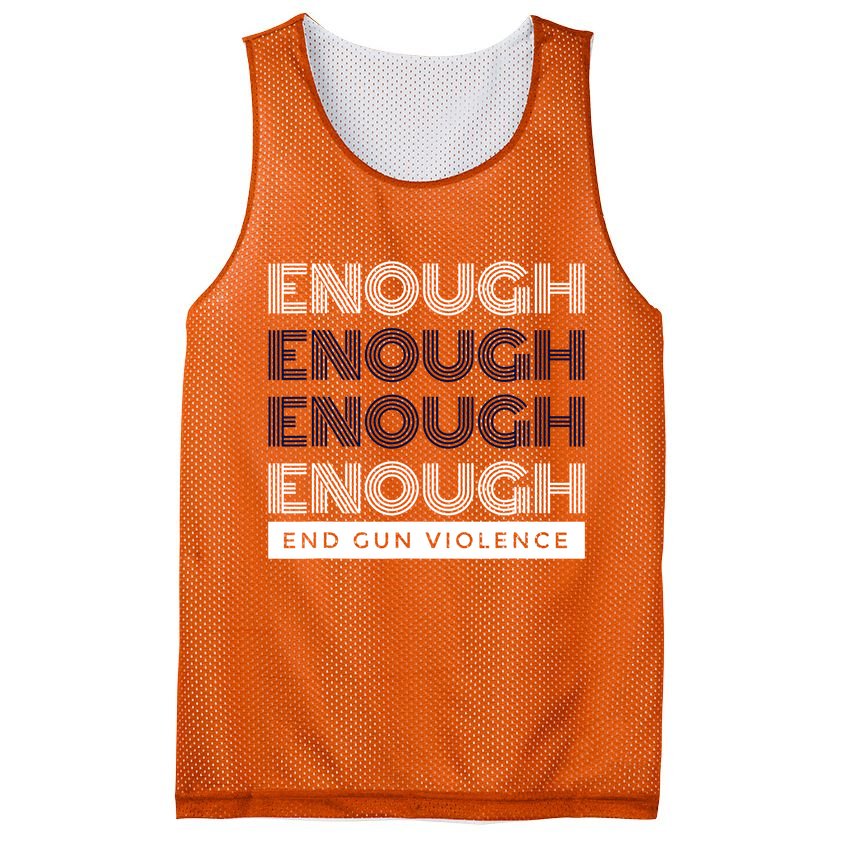 Uvalde Stop Gun Violence Enough End Gun Violence Mesh Reversible Basketball Jersey Tank