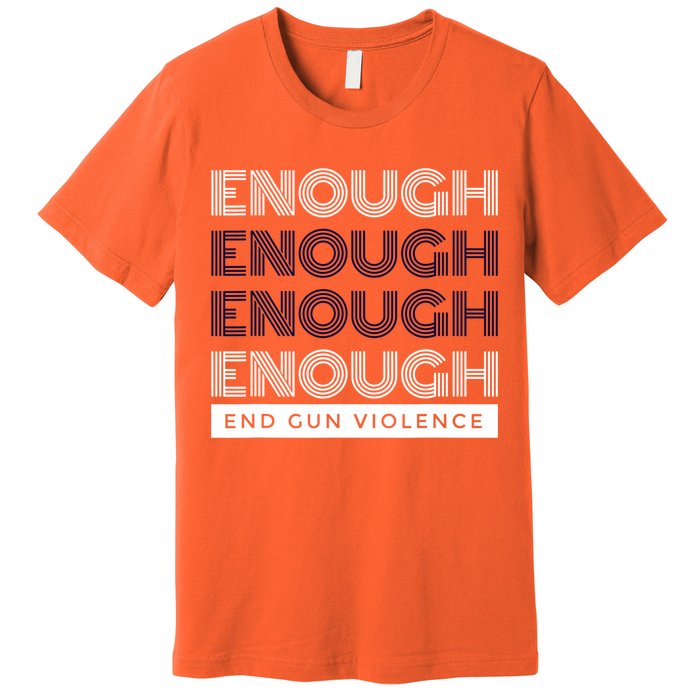 Uvalde Stop Gun Violence Enough End Gun Violence Premium T-Shirt