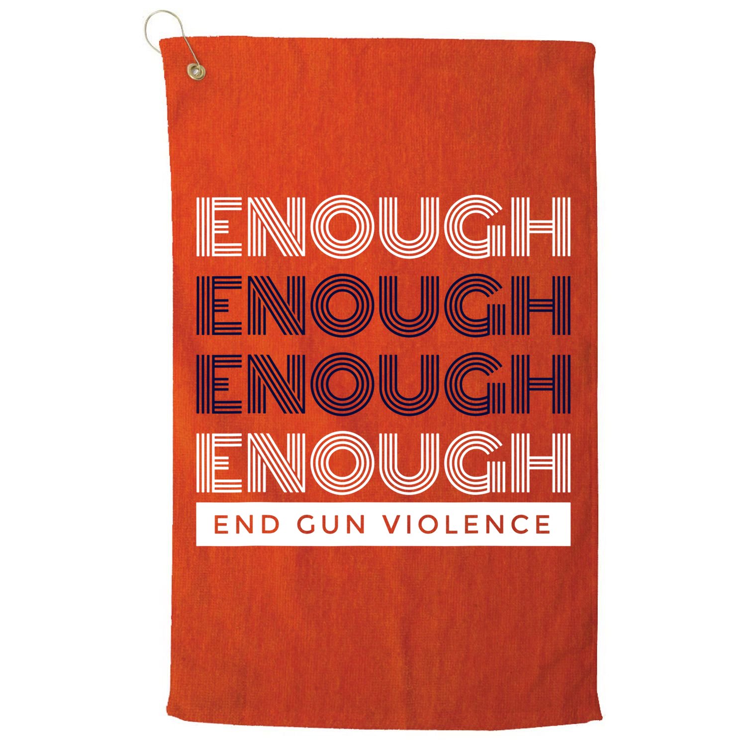 Uvalde Stop Gun Violence Enough End Gun Violence Golf Towel