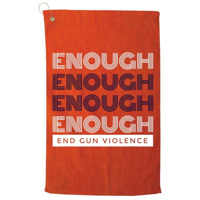 Uvalde Stop Gun Violence Enough End Gun Violence Golf Towel