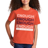 Uvalde Stop Gun Violence Enough End Gun Violence Kids T-Shirt