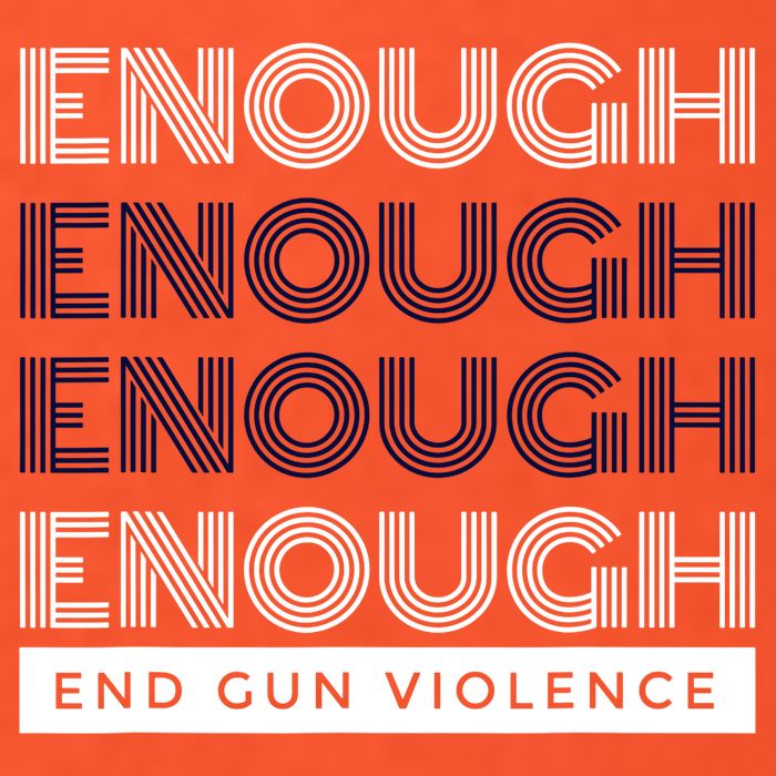 Uvalde Stop Gun Violence Enough End Gun Violence Kids T-Shirt
