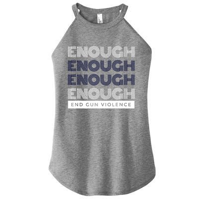 Uvalde Stop Gun Violence Enough End Gun Violence Women’s Perfect Tri Rocker Tank