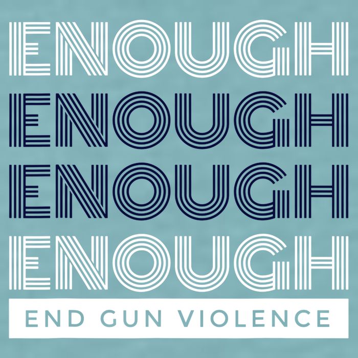 Uvalde Stop Gun Violence Enough End Gun Violence Sueded Cloud Jersey T-Shirt