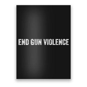 Uvalde Stop Gun Violence Poster