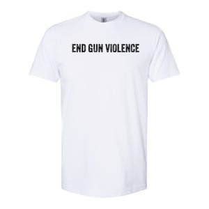 Uvalde Stop Gun Violence Softstyle CVC T-Shirt