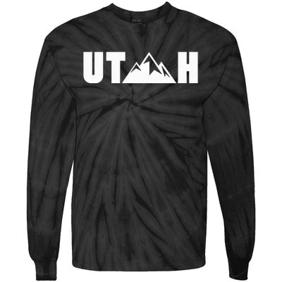 Utah State Gift Tie-Dye Long Sleeve Shirt