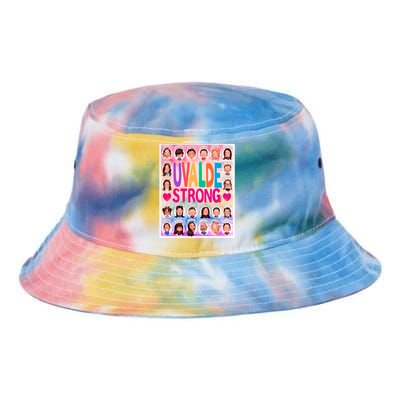 Uvalde Strong Gun Safety Supporter Remember Tie Dye Newport Bucket Hat