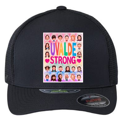 Uvalde Strong Gun Safety Supporter Remember Flexfit Unipanel Trucker Cap