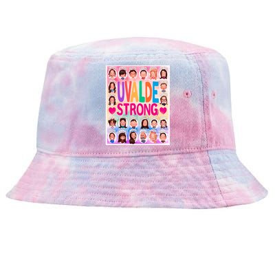 Uvalde Strong Gun Safety Supporter Remember Tie-Dyed Bucket Hat