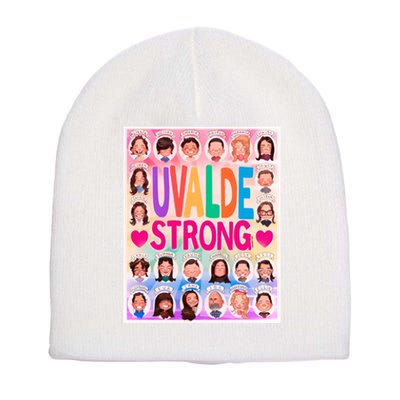 Uvalde Strong Gun Safety Supporter Remember Short Acrylic Beanie