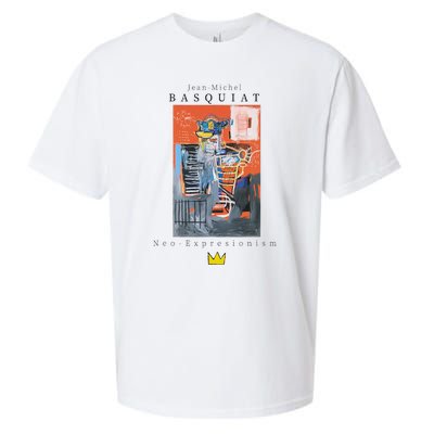 Urban Streetwear Graphics Basquiat Art Abstract Sueded Cloud Jersey T-Shirt