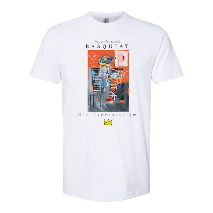 Urban Streetwear Graphics Basquiat Art Abstract Softstyle CVC T-Shirt