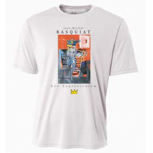 Urban Streetwear Graphics Basquiat Art Abstract Cooling Performance Crew T-Shirt