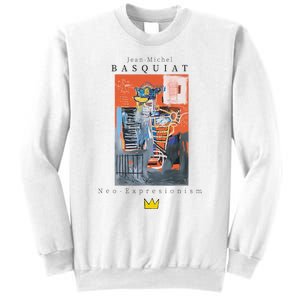 Urban Streetwear Graphics Basquiat Art Abstract Sweatshirt