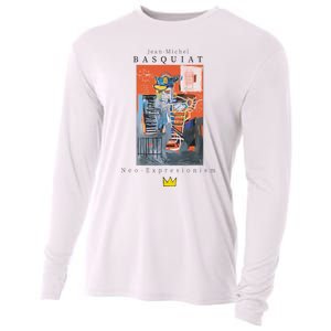 Urban Streetwear Graphics Basquiat Art Abstract Cooling Performance Long Sleeve Crew