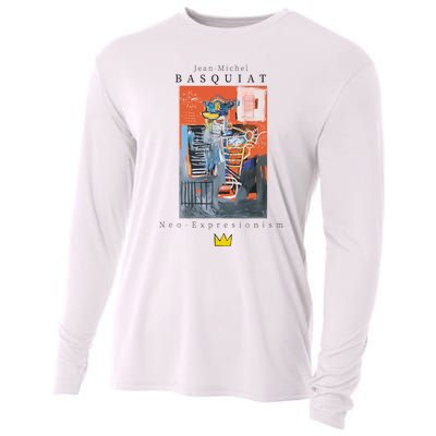 Urban Streetwear Graphics Basquiat Art Abstract Cooling Performance Long Sleeve Crew