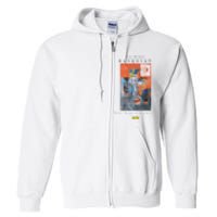 Urban Streetwear Graphics Basquiat Art Abstract Full Zip Hoodie