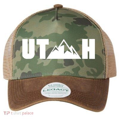 Utah State Gift Legacy Tie Dye Trucker Hat
