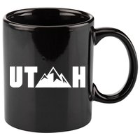 Utah State Gift 11oz C Handle Ceramic Mug