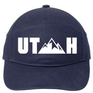 Utah State Gift 7-Panel Snapback Hat