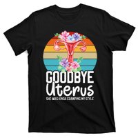 Uterus Support Hysterectomy Recovery Products T-Shirt