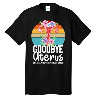 Uterus Support Hysterectomy Recovery Products Tall T-Shirt