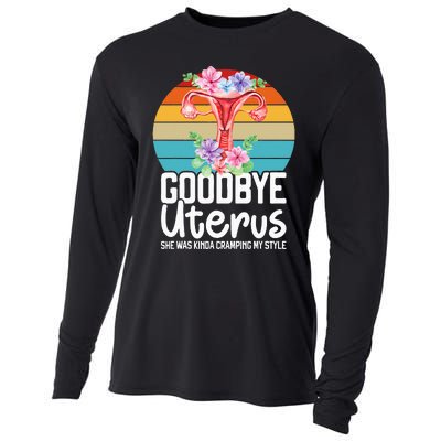 Uterus Support Hysterectomy Recovery Products Cooling Performance Long Sleeve Crew