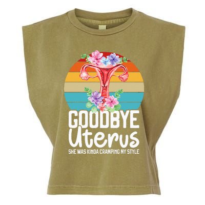 Uterus Support Hysterectomy Recovery Products Garment-Dyed Women's Muscle Tee