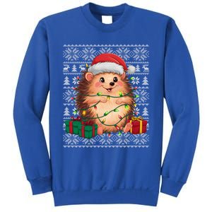 Ugly Santa Hat Hedgehog Christmas Xmas Sweater Style Sweatshirt