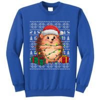 Ugly Santa Hat Hedgehog Christmas Xmas Sweater Style Sweatshirt