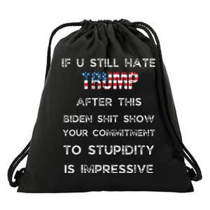 U Still Hate Trump After This Biden Drawstring Bag