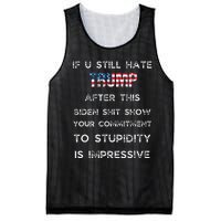 U Still Hate Trump After This Biden Mesh Reversible Basketball Jersey Tank