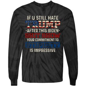 U Still Hate Trump After This Biden Tie-Dye Long Sleeve Shirt