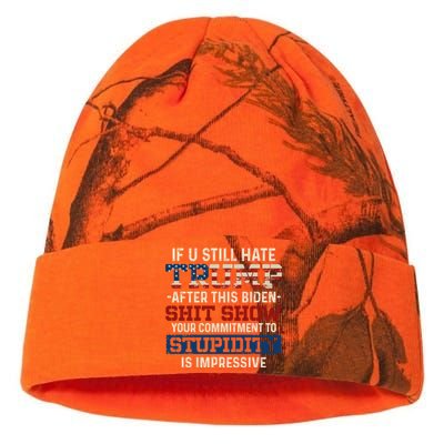 U Still Hate Trump After This Biden Gift Kati Licensed 12" Camo Beanie