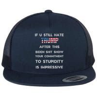 U Still Hate Trump After This Biden Flat Bill Trucker Hat